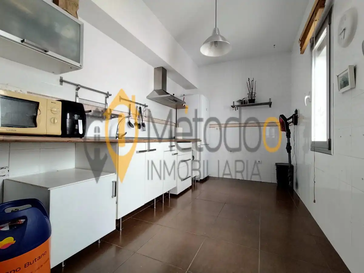 Cocina de Casa adosada en venta en La Rinconada con Terraza y Trastero