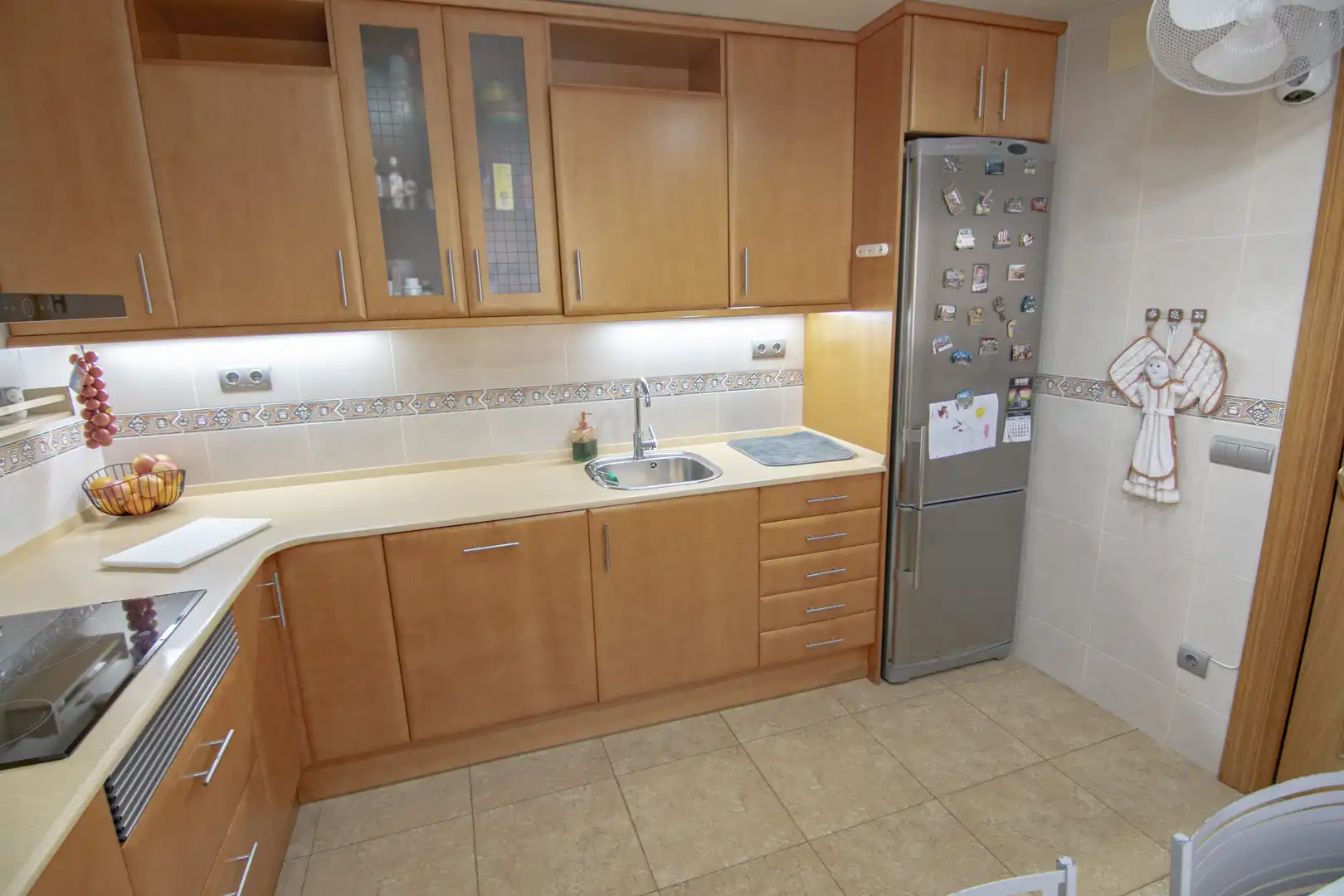 Cocina de Casa o chalet en venta en Barcelona con Aire acondicionado, Calefacción y Parquet