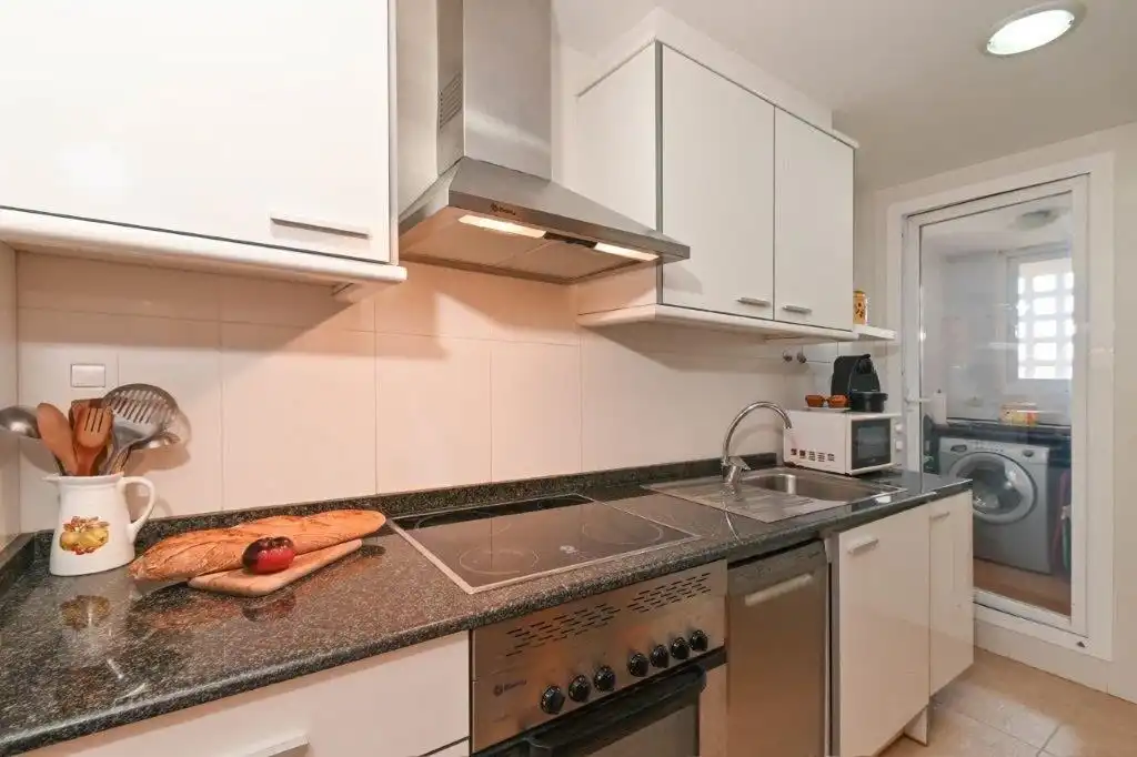 Kitchen of Apartments for sale in Dénia  with Air Conditioner, Terrace and Storage room