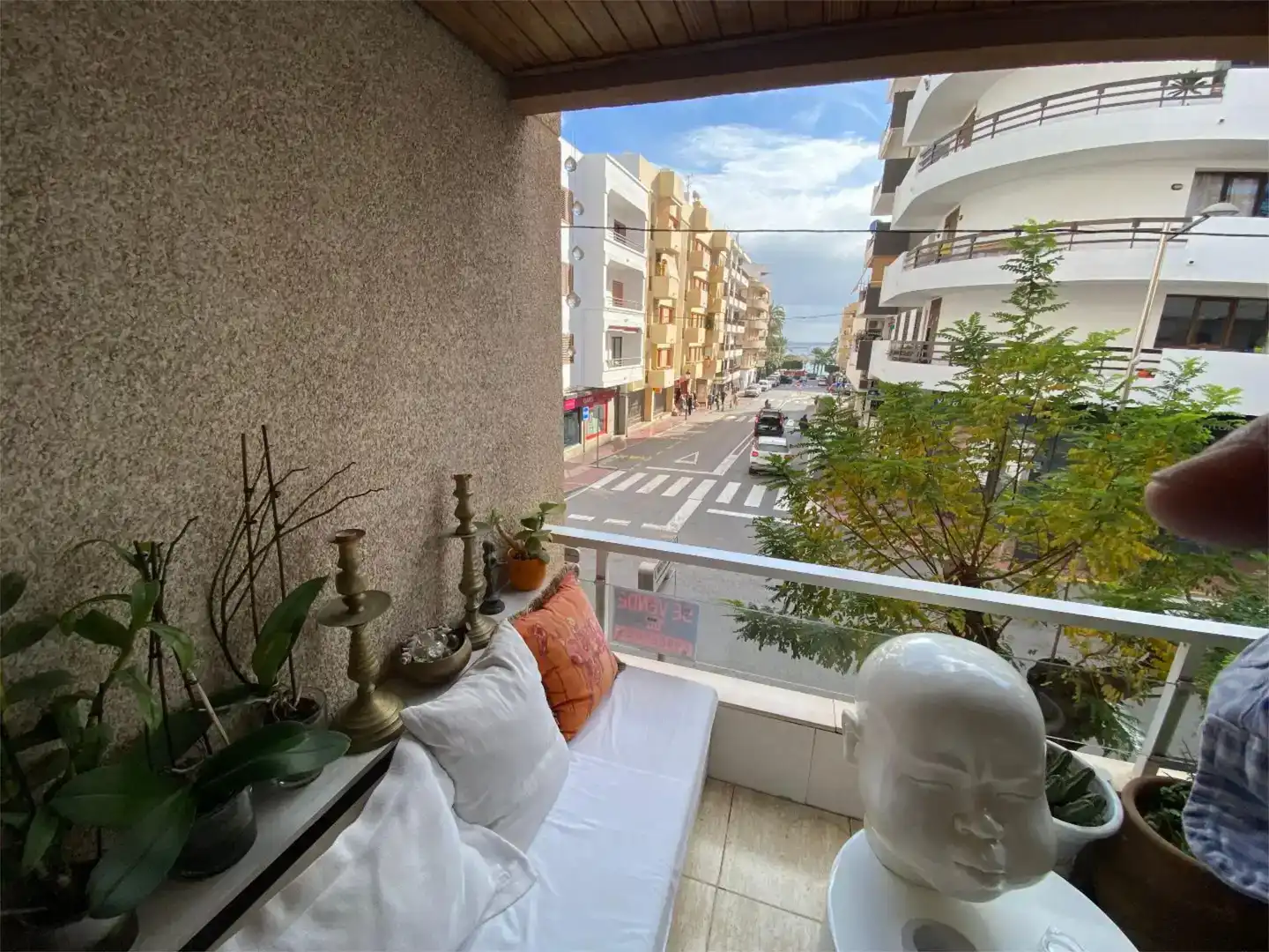 Terraza de Piso en venta en Santa Eulària des Riu con Aire acondicionado, Amueblado y Balcón