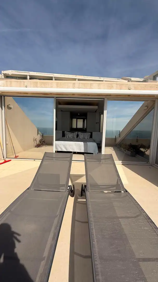 Terrasse von Dachboden zum Verkauf in Benalmádena mit Klimaanlage, Terrasse und Abstellraum