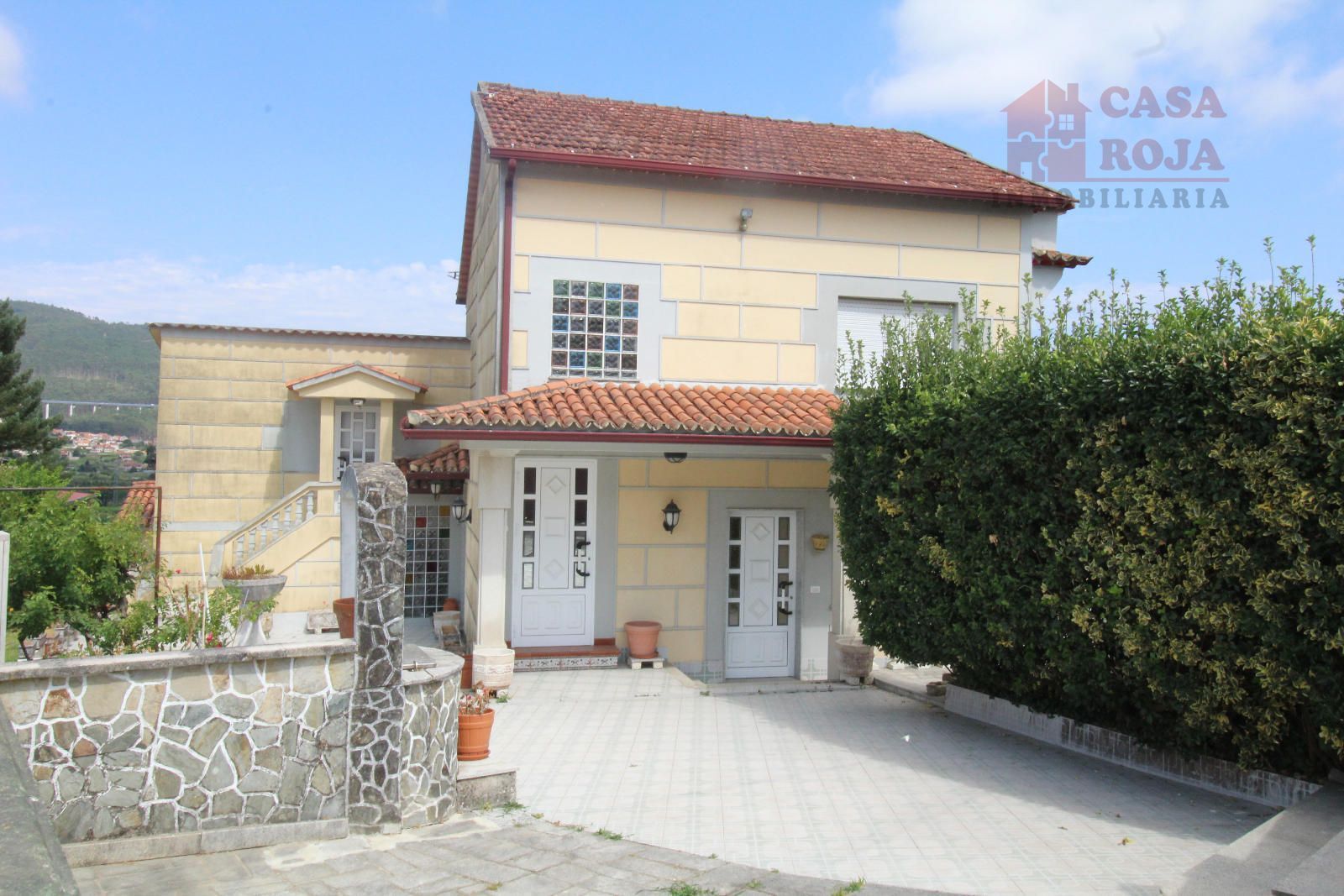 Exterior view of House or chalet for sale in Moaña  with Terrace, Storage room and Furnished