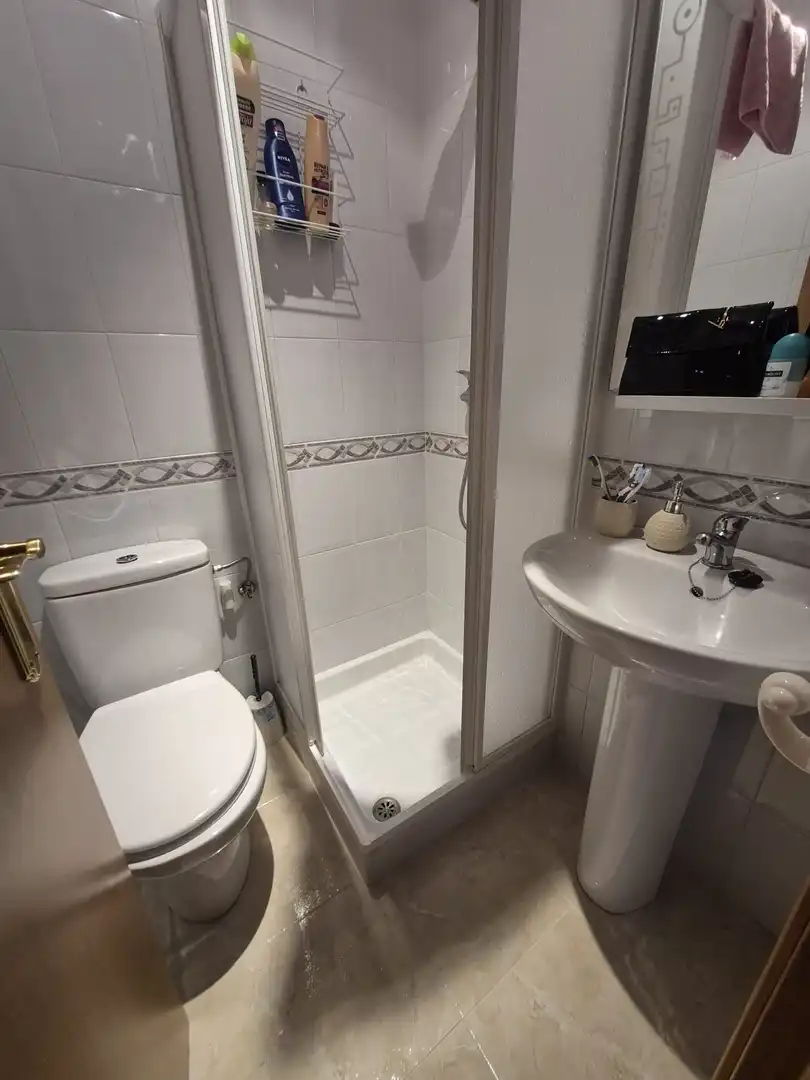 Baño de Dúplex en venta en Navaluenga con Calefacción, Terraza y Amueblado