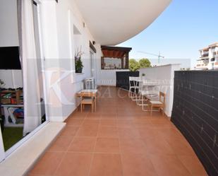 Terrace of Flat for sale in Mijas  with Air Conditioner, Private garden and Terrace