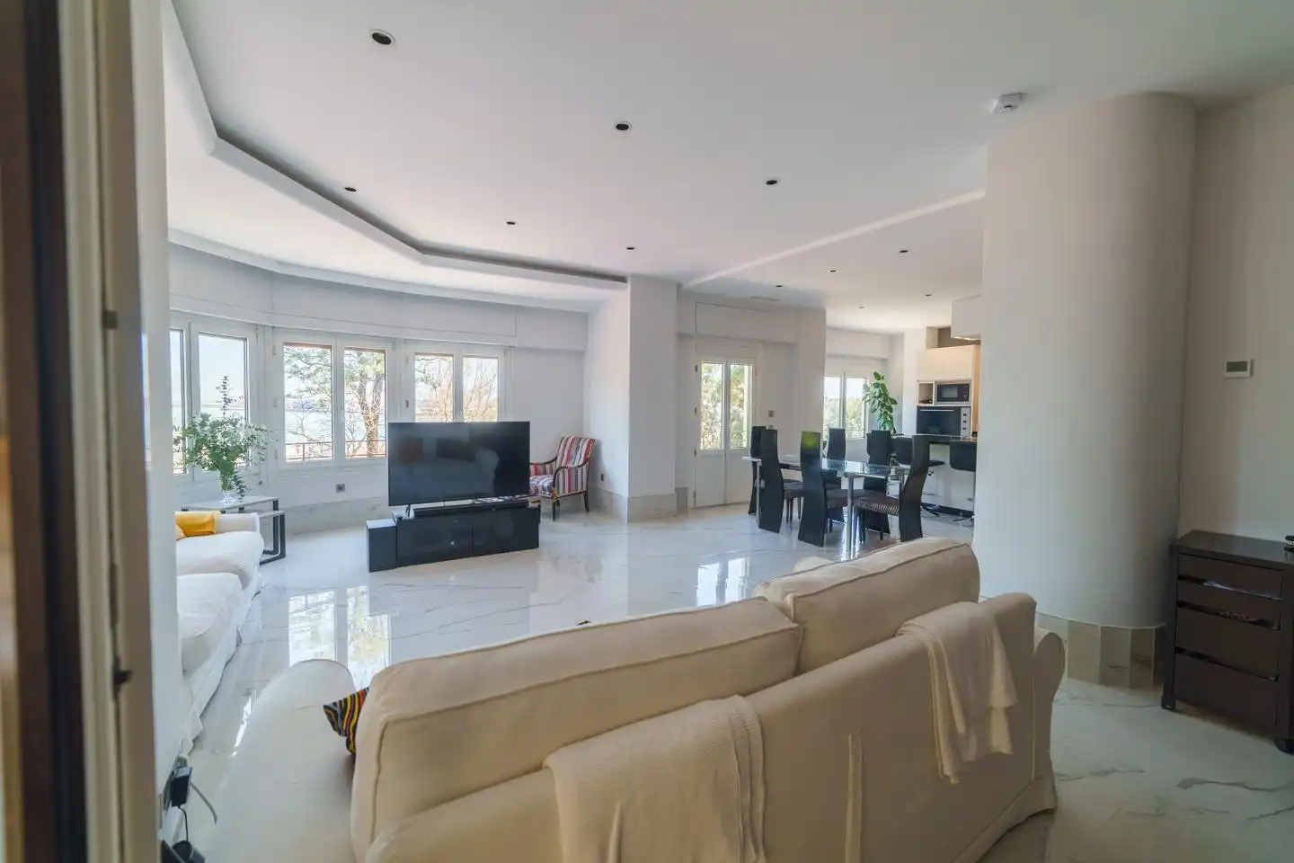 Living room of Flat for sale in Centro Histórico