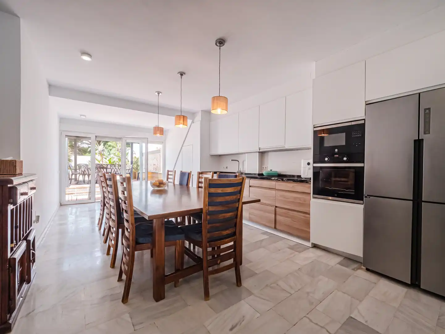 Kitchen of Houses for sale in Elviria - Cabopino