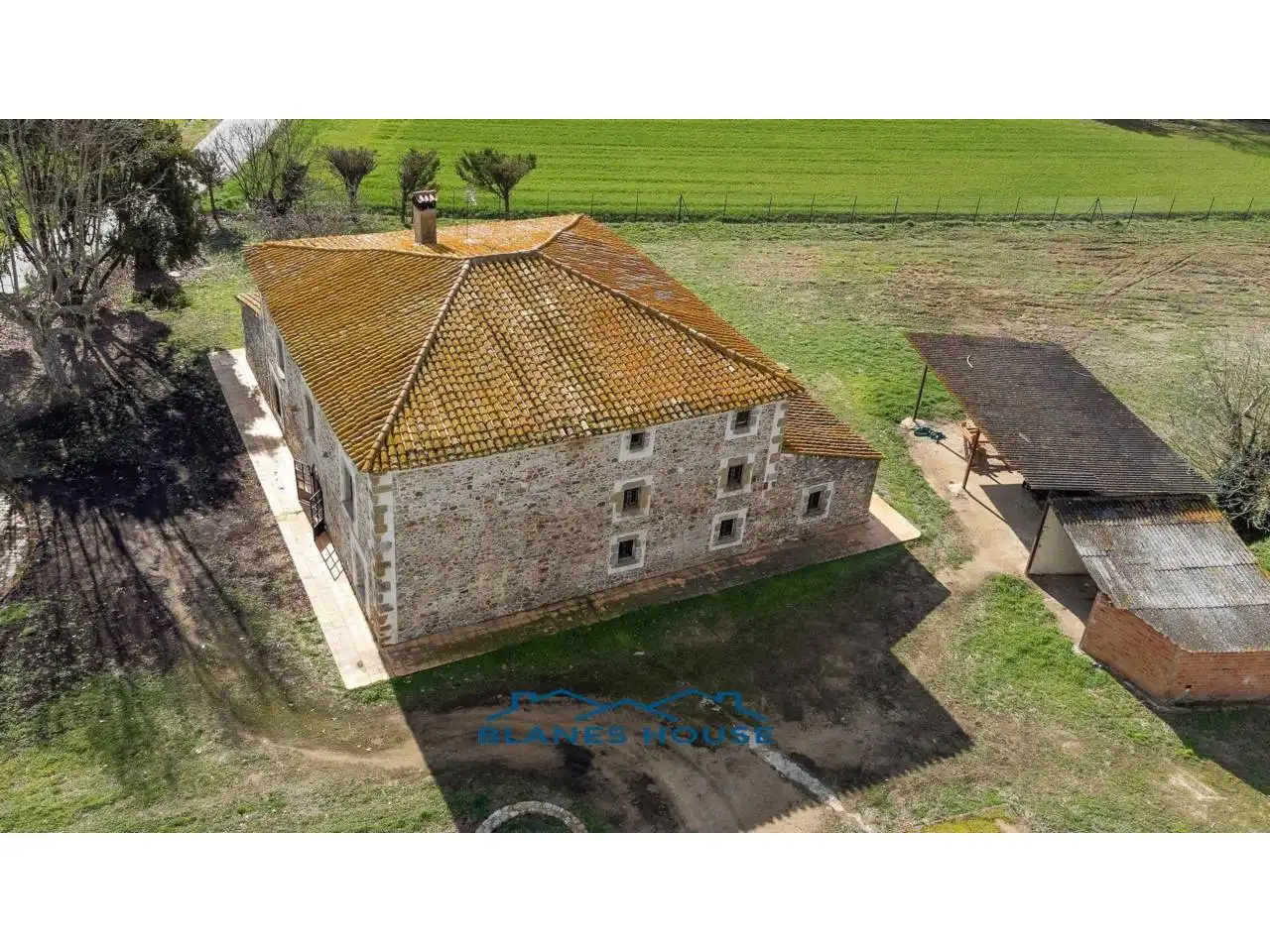 Exterior view of Country homes for sale in Fogars de la Selva  with Heating, Private garden and Terrace