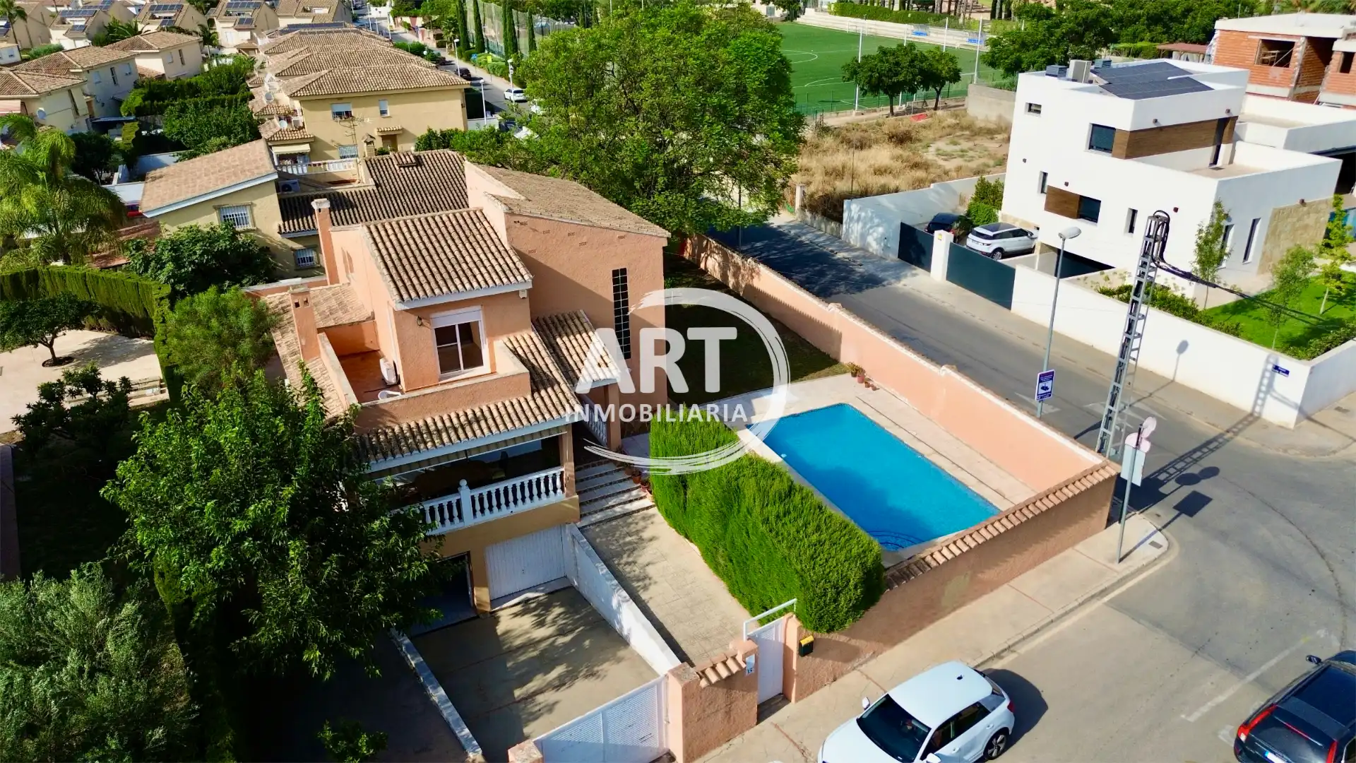 Exterior view of Houses for sale in L'Eliana  with Air Conditioner, Heating and Private garden