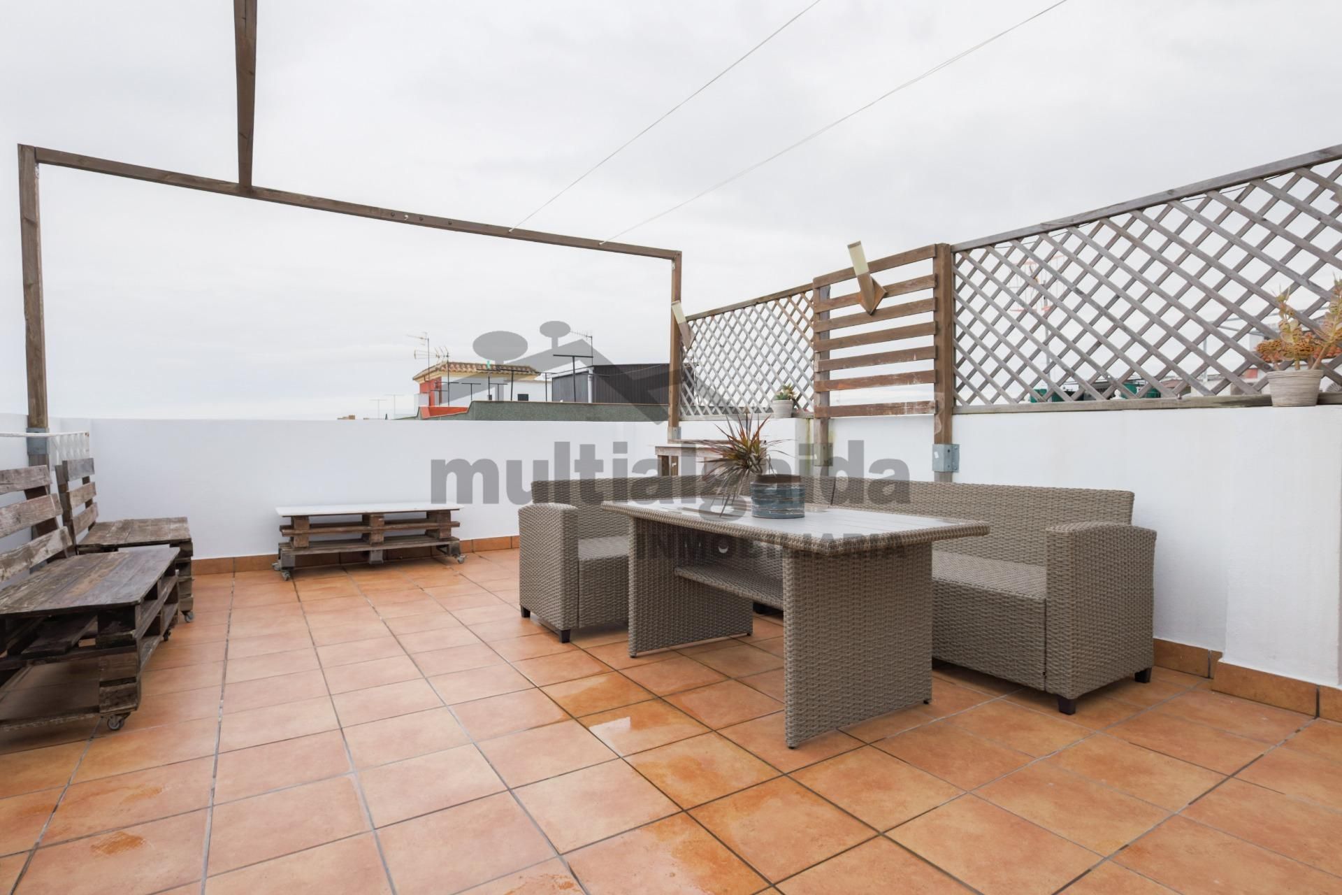 Terrace of House or chalet for sale in Sanlúcar de Barrameda  with Air Conditioner, Terrace and Storage room