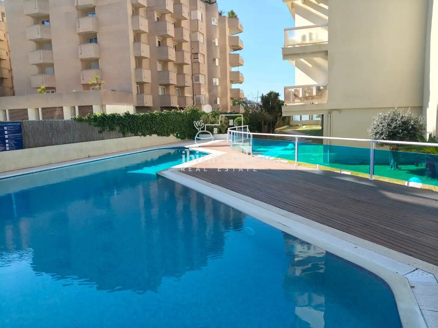 Piscina de Piso de alquiler en Eivissa con Calefacción, Terraza y Piscina