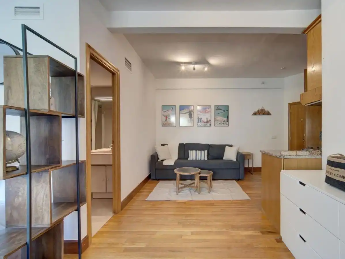 Sala de estar de Piso de alquiler en Naut Aran con Calefacción, Trastero y Amueblado