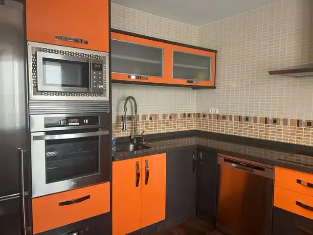 Kitchen of Flat for rent in Puertollano  with Air Conditioner, Heating and Parquet flooring