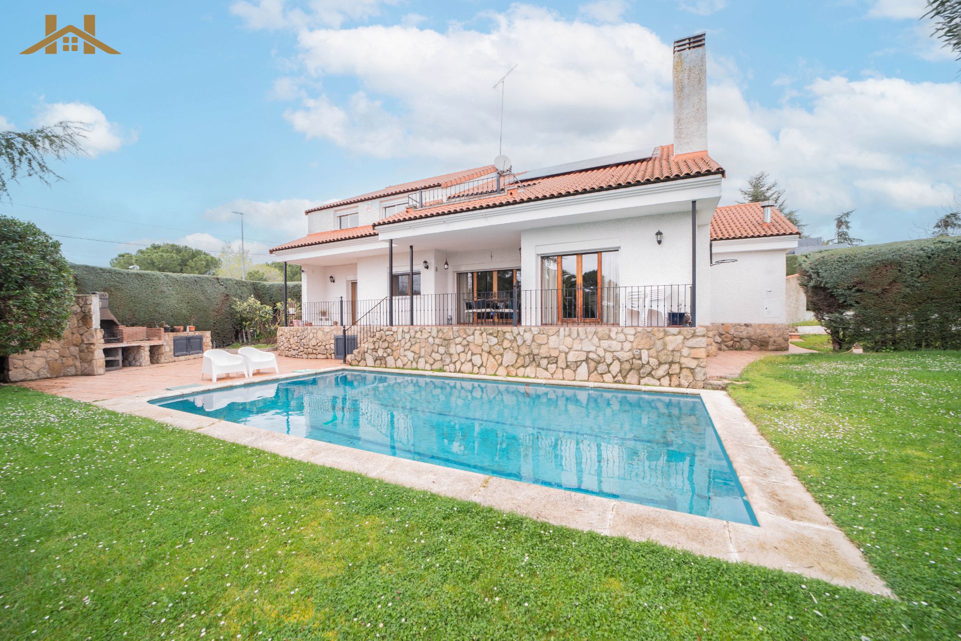 Jardín de Casa o chalet en venta en Las Rozas de Madrid
