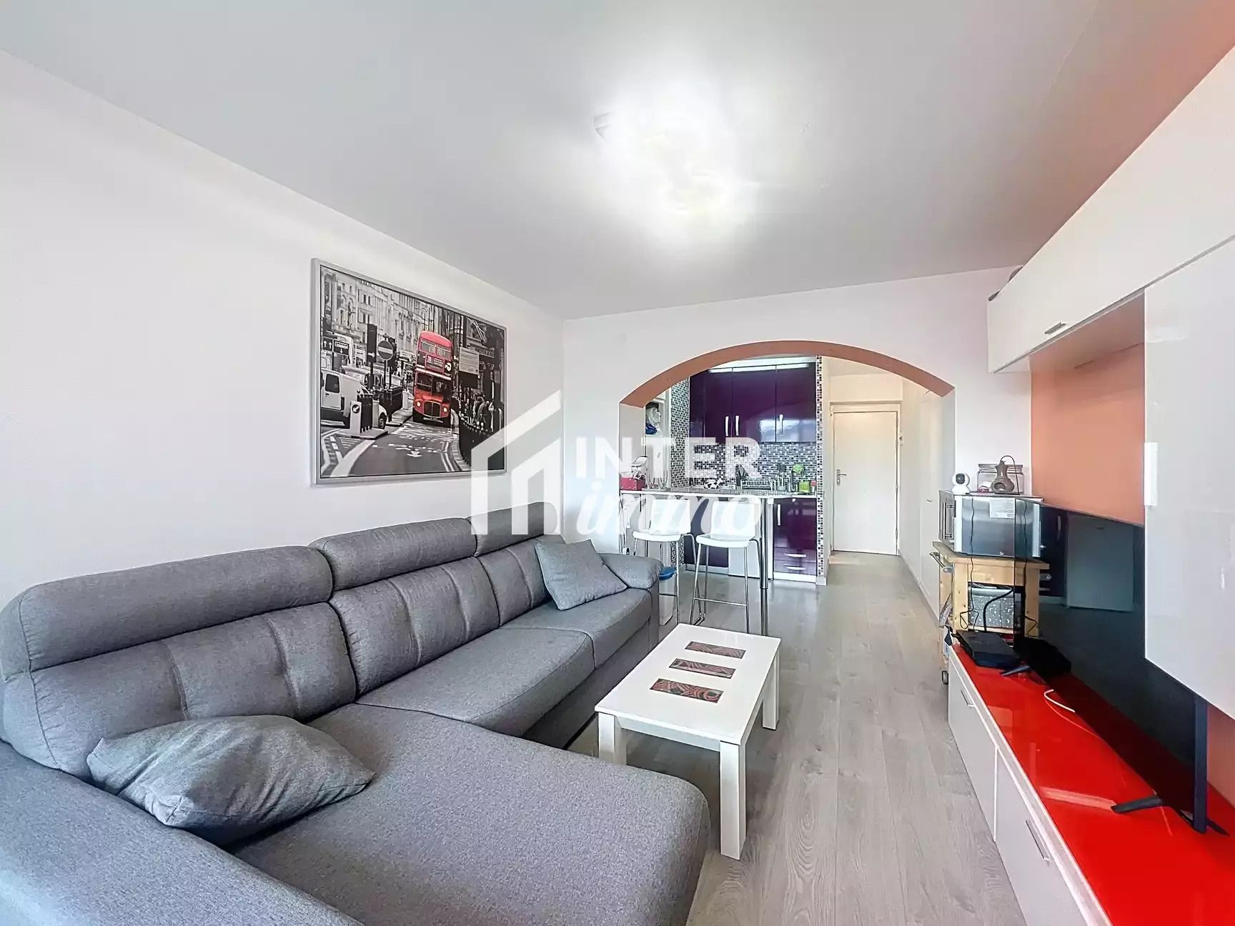 Sala d'estar de Estudi en venda en Roses amb Calefacció i Parquet