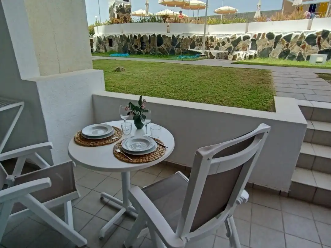 Terraza de Apartamento en venta en Mogán