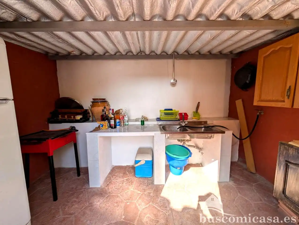 Cuina de Finca rústica en venda en Linares amb Aire condicionat, Jardí privat i Terrassa