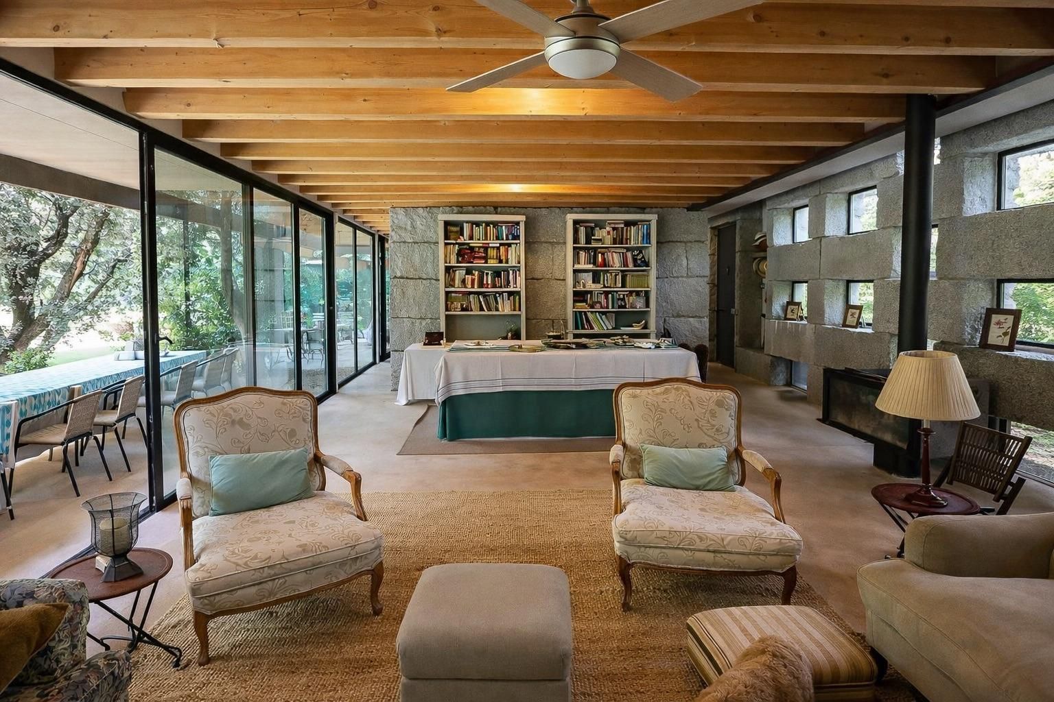 Living room of House or chalet for sale in  Jaén Capital  with Air Conditioner, Heating and Private garden