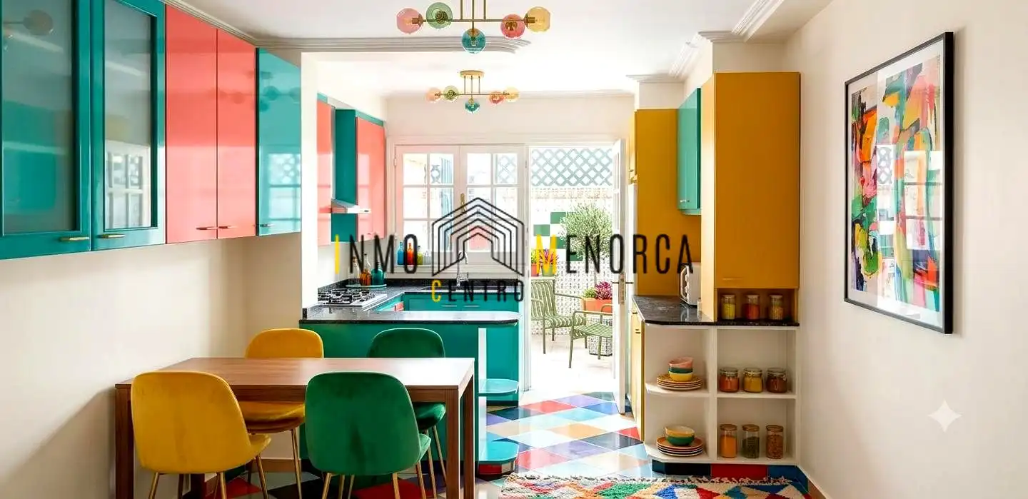 Cocina de Casa adosada en venta en Maó - Mahón con Trastero