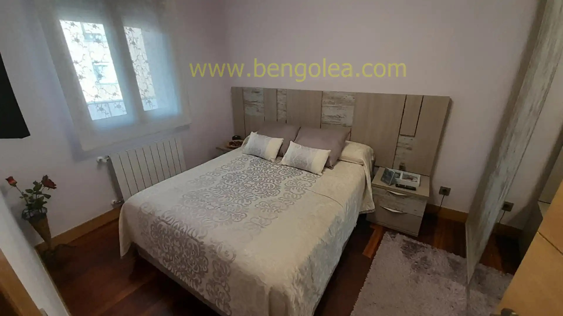 Schlafzimmer von Wohnung zum Verkauf in Barakaldo  mit Heizung, Terrasse und Möbliert