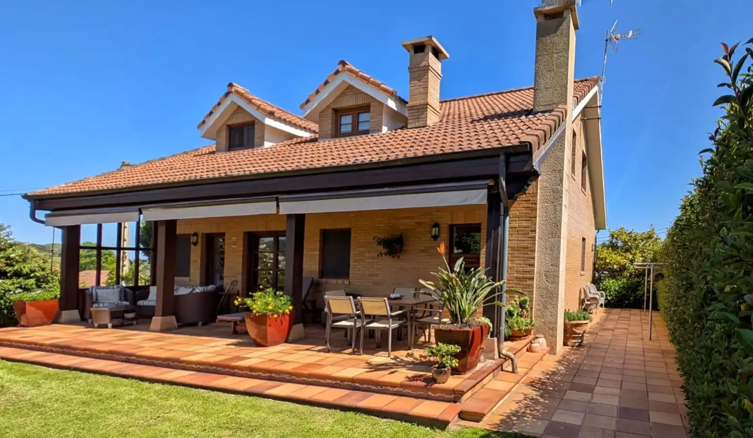 Terraza de Casa o chalet en venta en Alfoz de Lloredo con Calefacción, Terraza y Balcón