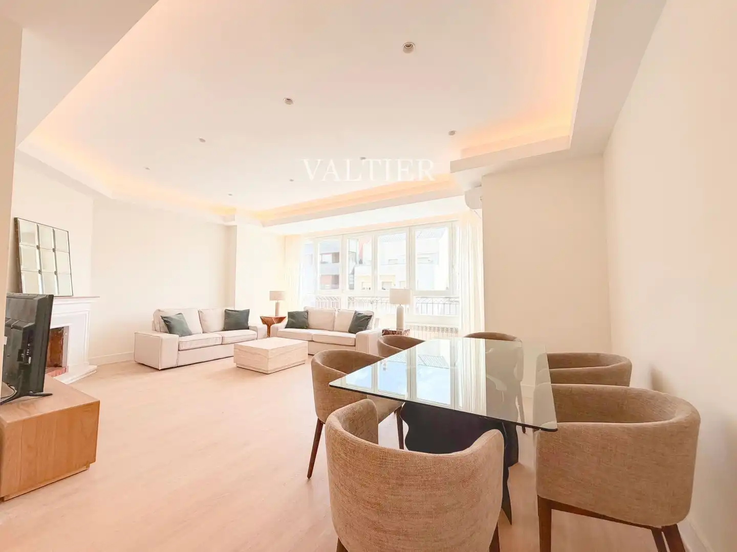 Sala d'estar de Pis de lloguer en Barrio de Salamanca