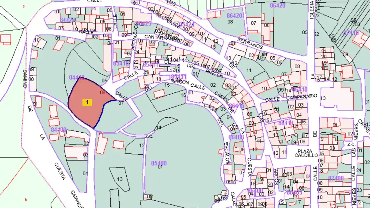 Land for sale in Olmeda del Rey