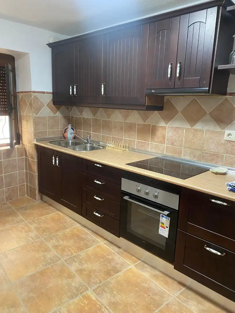 Kitchen of Houses for share in Jaén  with Air Conditioner, Private garden and Terrace