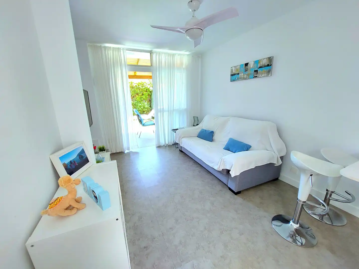 Habitación de Dúplex de alquiler en San Bartolomé de Tirajana con Jardín privado, Terraza y Piscina