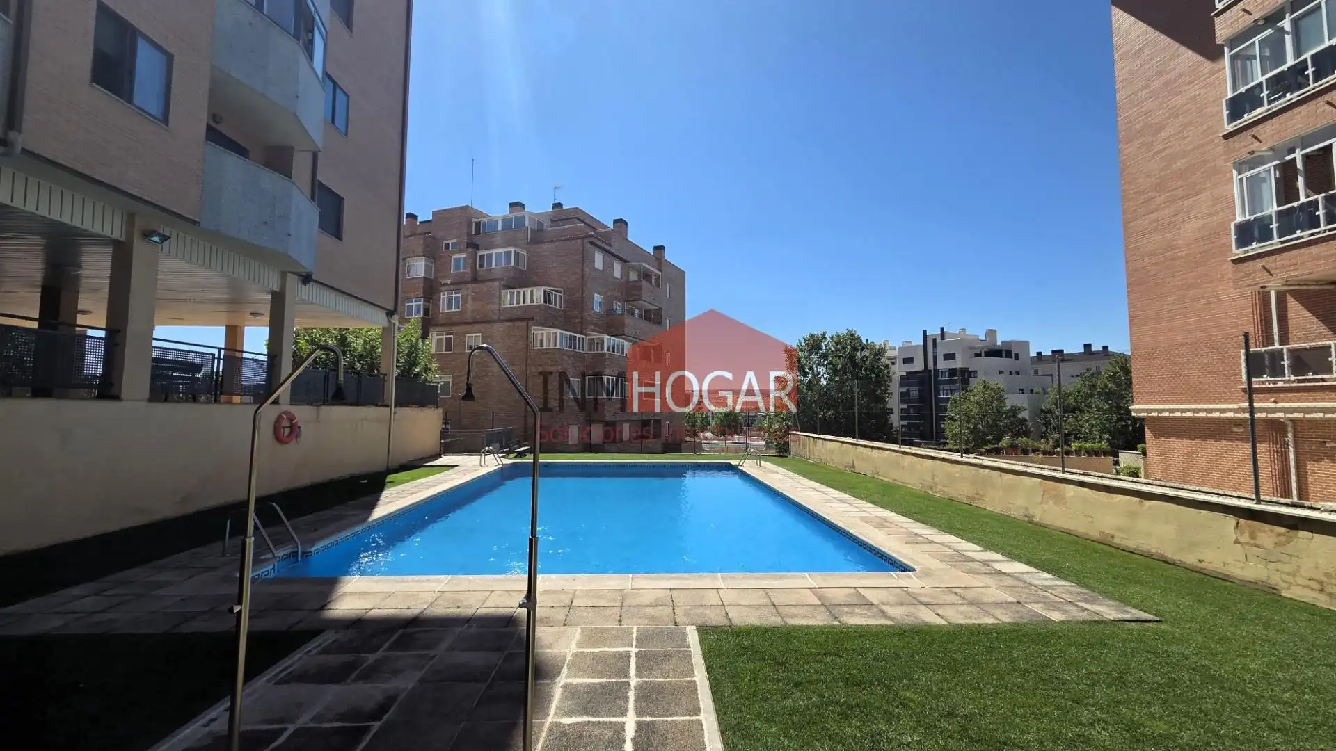 Swimming pool of Flat for sale in Ávila  with Heating, Terrace and Storage room