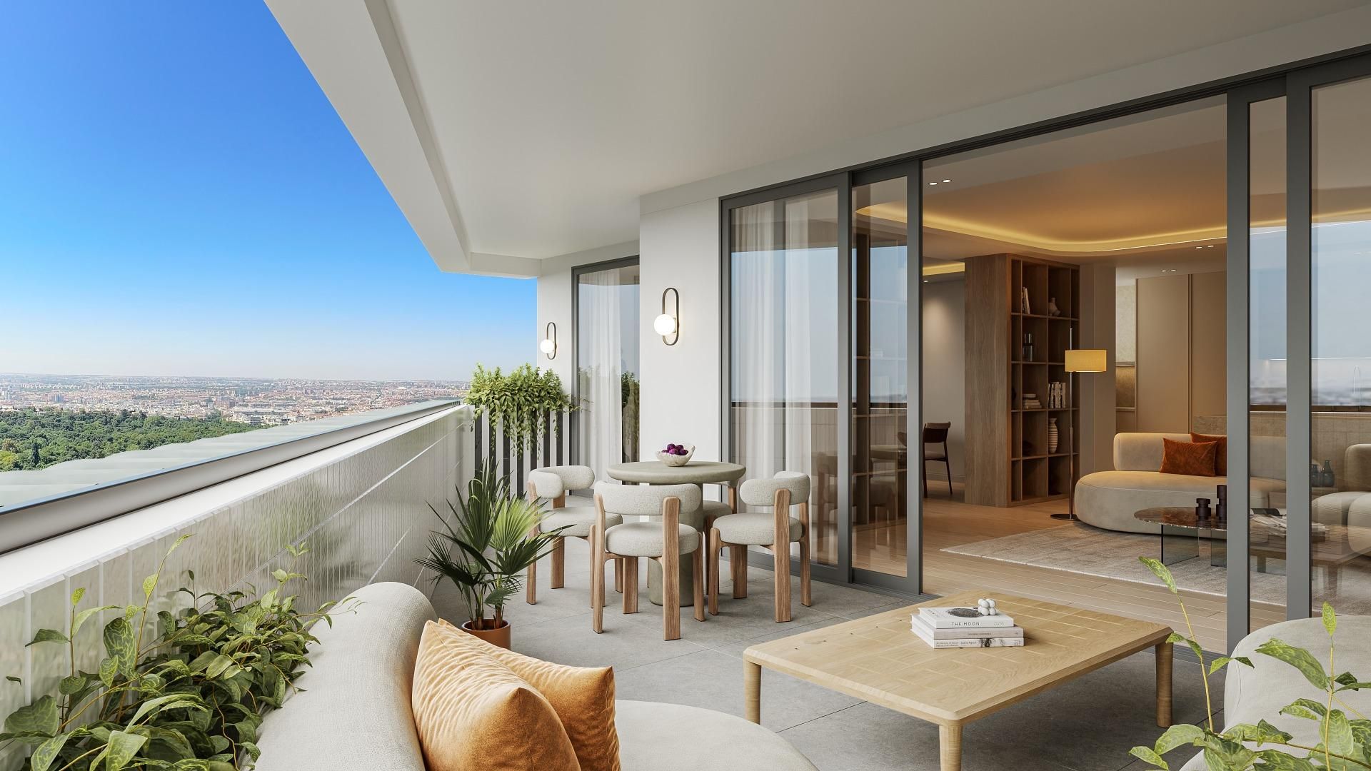 Terrace of Attic for sale in  Madrid Capital  with Air Conditioner and Heating