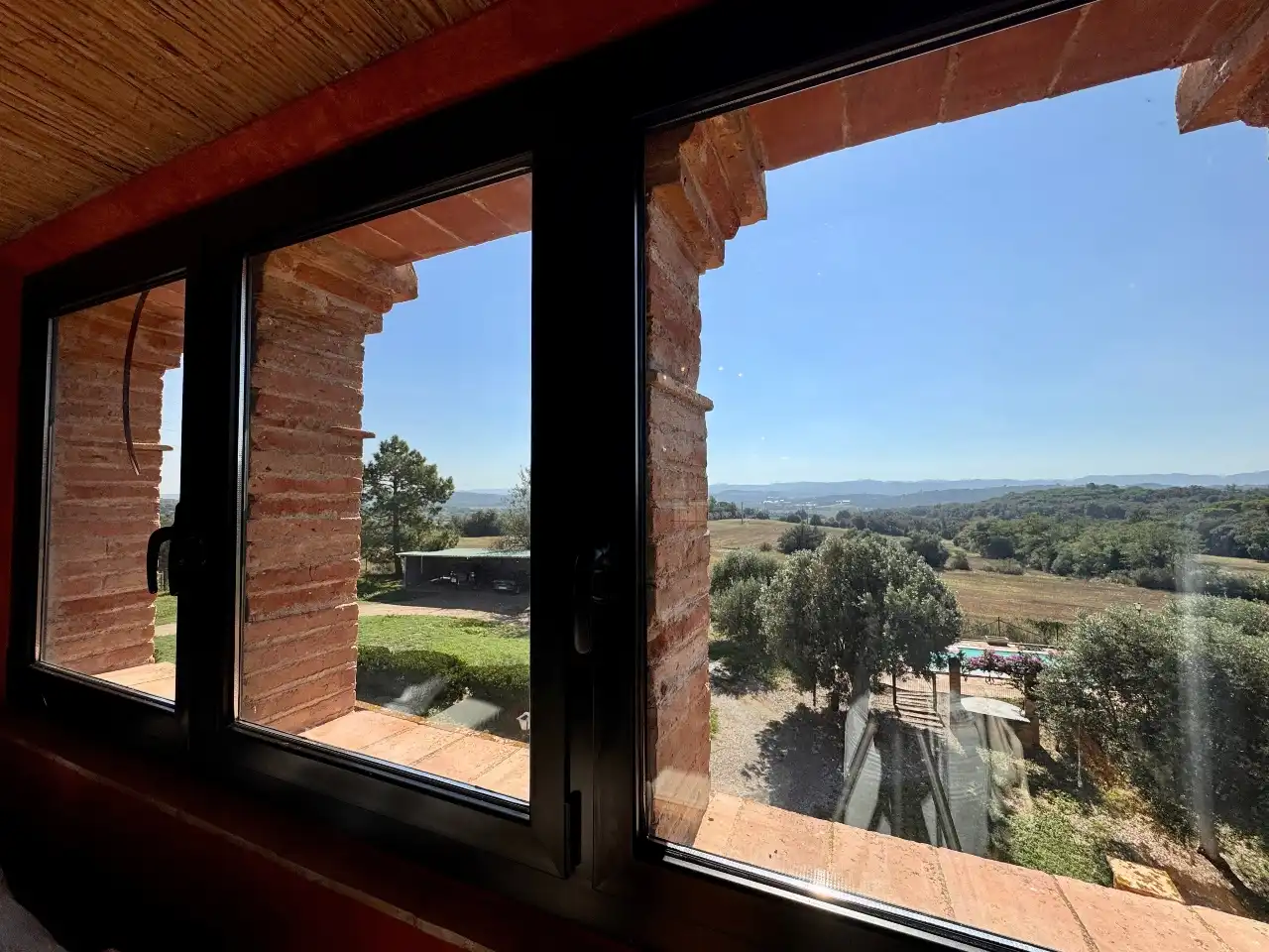 Vista exterior de Finca rústica en venda en Cruïlles, Monells I Sant Sadurní de L'Heura amb Aire condicionat, Calefacció i Jardí privat