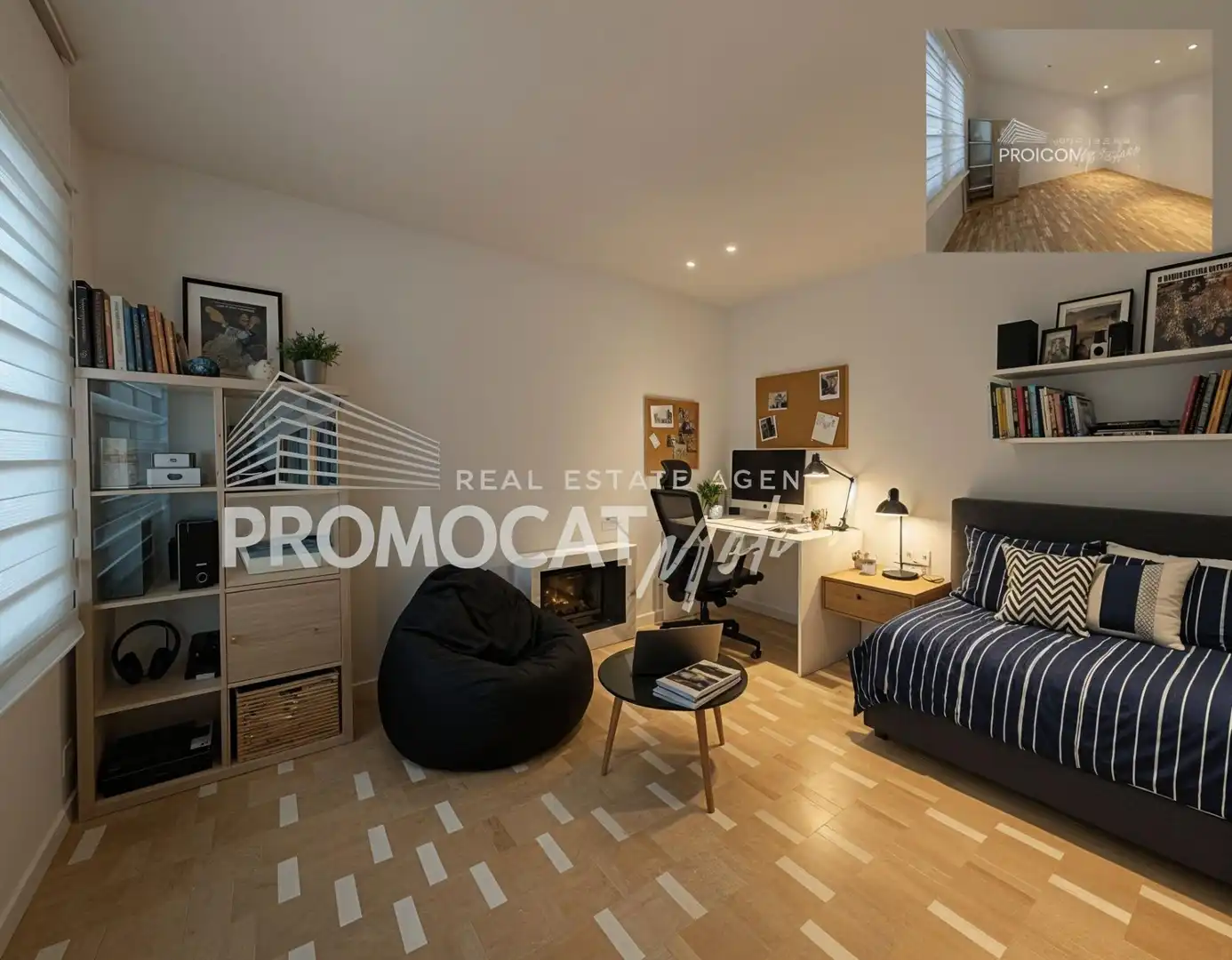 Bedroom of Houses for sale in Molins de Rei  with Air Conditioner, Private garden and Terrace