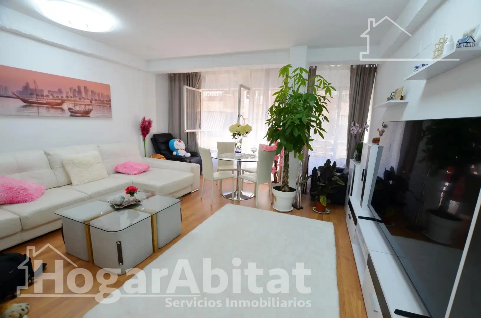 Living room of Flat for sale in Alicante / Alacant  with Air Conditioner, Heating and Terrace