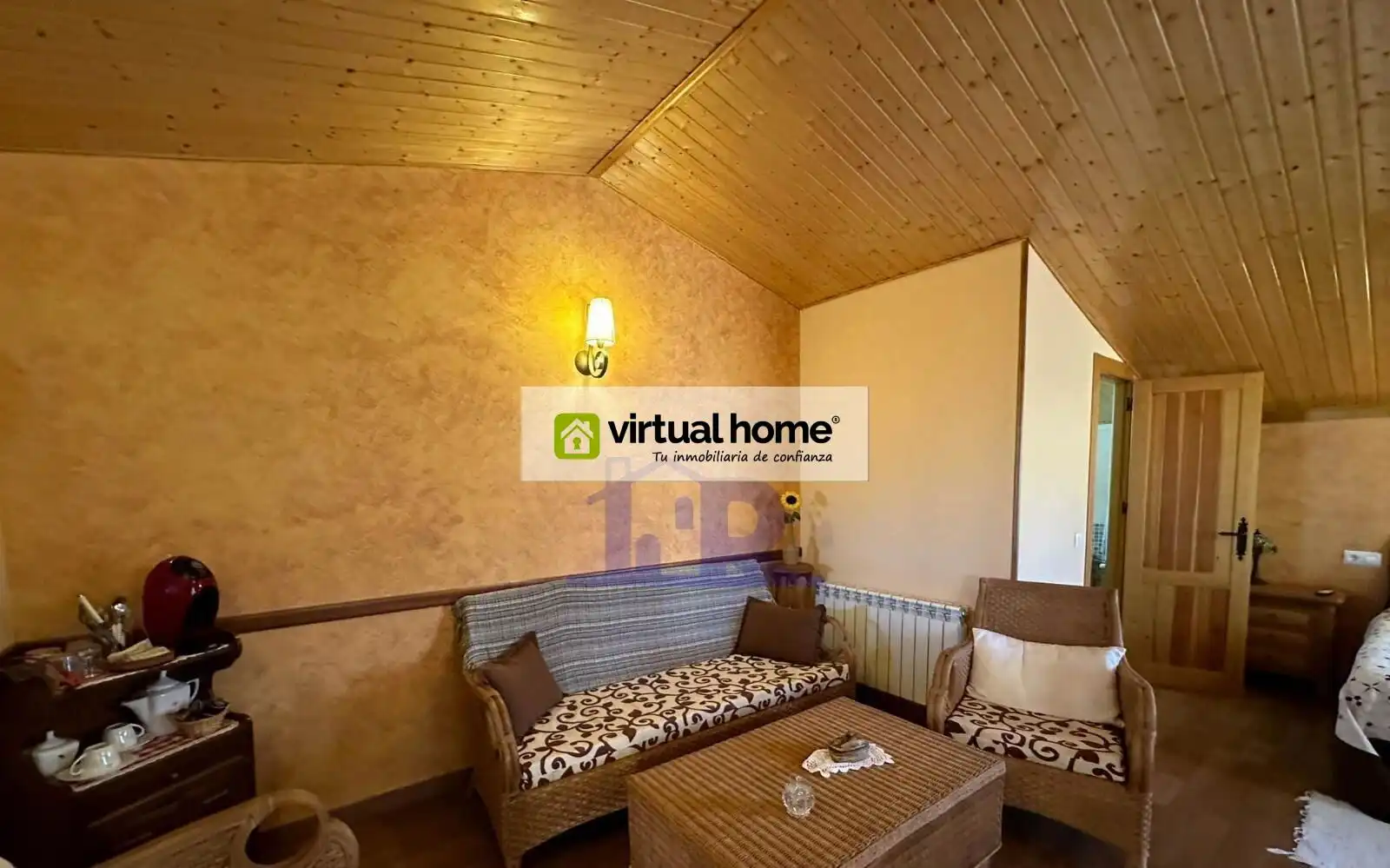 Sala de estar de Casa o chalet en venta en Cuenca con Aire acondicionado