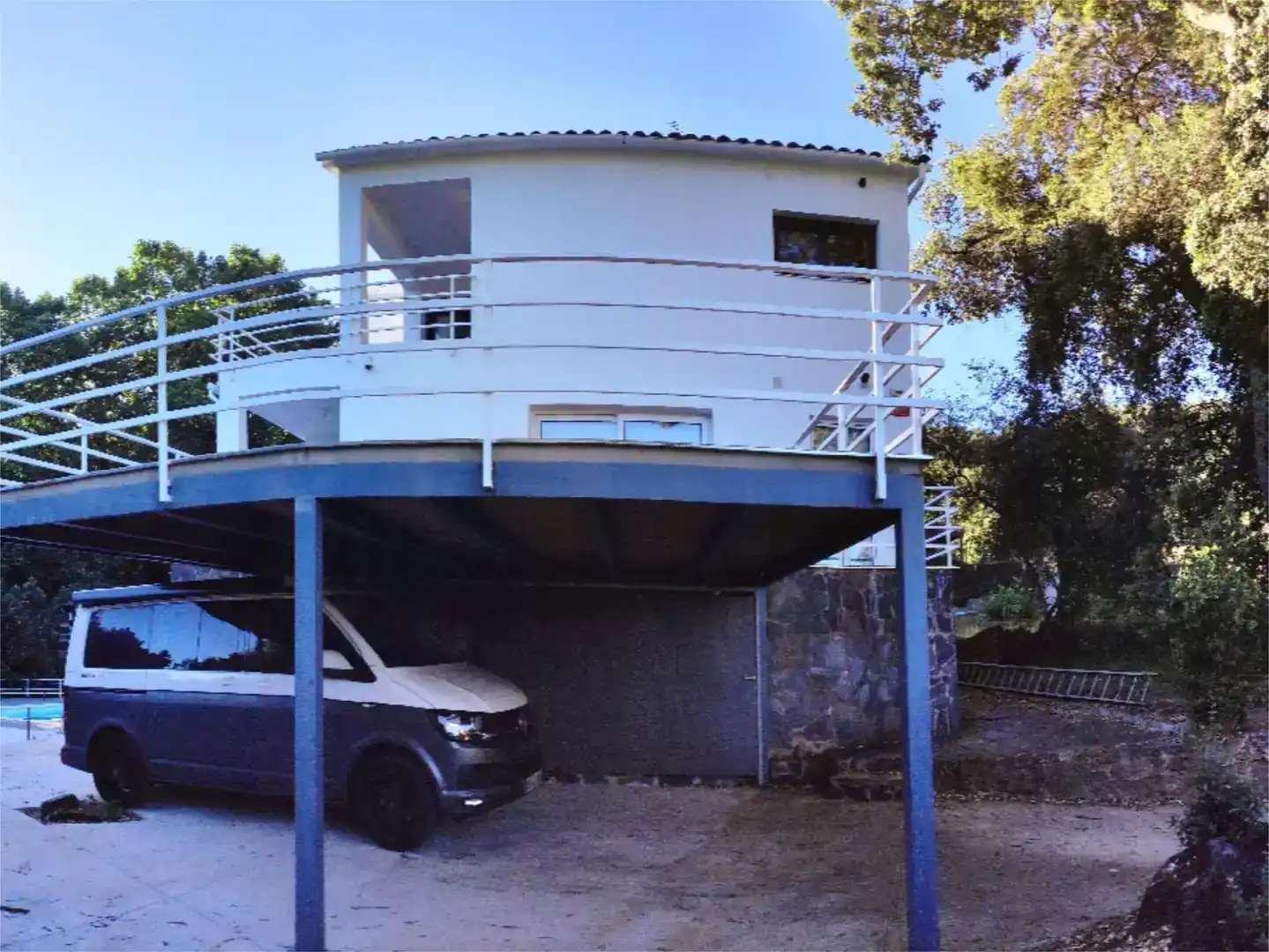 Vista exterior de Casa o xalet de lloguer en Sant Martí de Llémena, Girona
