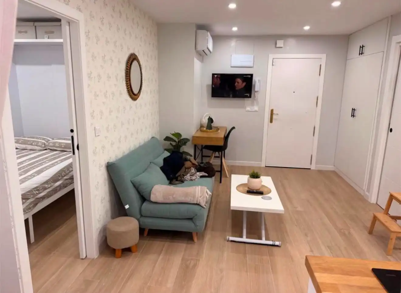 Living room of Attic for rent in Sagunto / Sagunt  with Air Conditioner, Terrace and Furnished