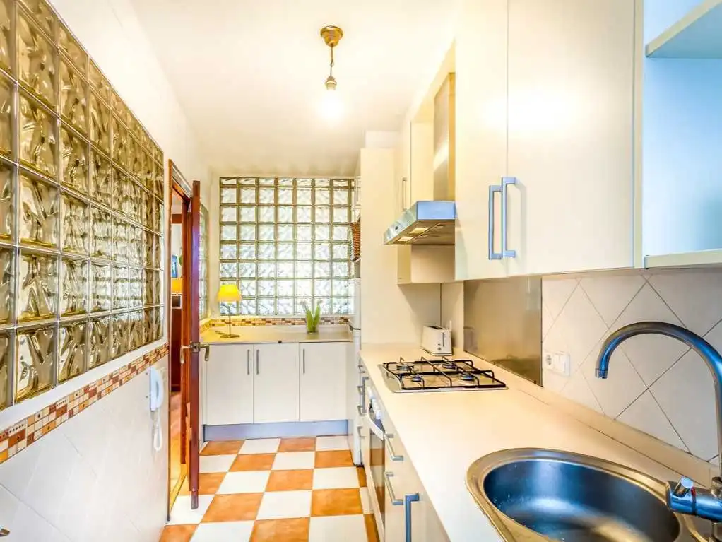 Cocina de Piso en venta en  Palma de Mallorca con Aire acondicionado, Terraza y Piscina