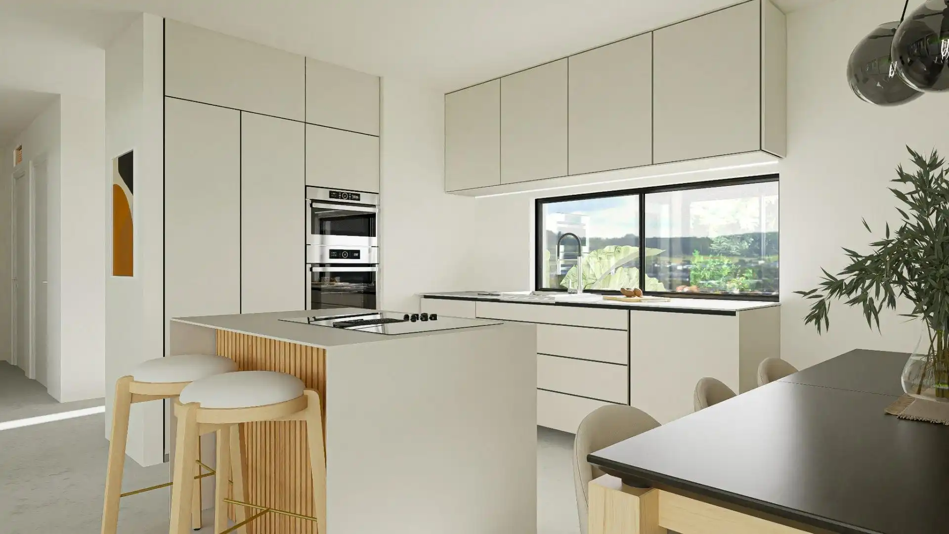 Kitchen of Houses for sale in Vilanova d'Escornalbou  with Air Conditioner, Private garden and Terrace