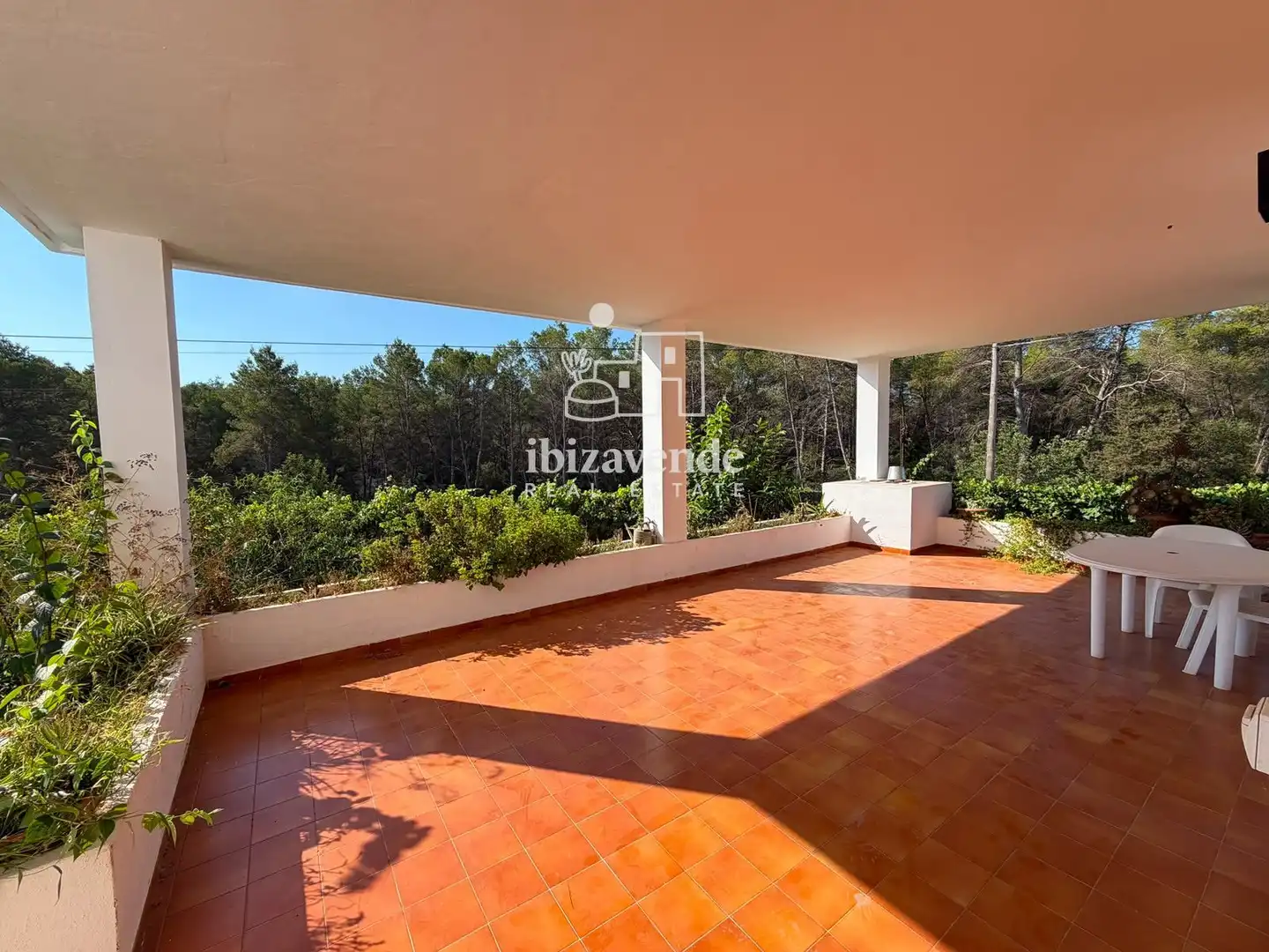 Jardín de Casa o chalet de alquiler en Santa Eulària des Riu con Aire acondicionado, Piscina y Amueblado