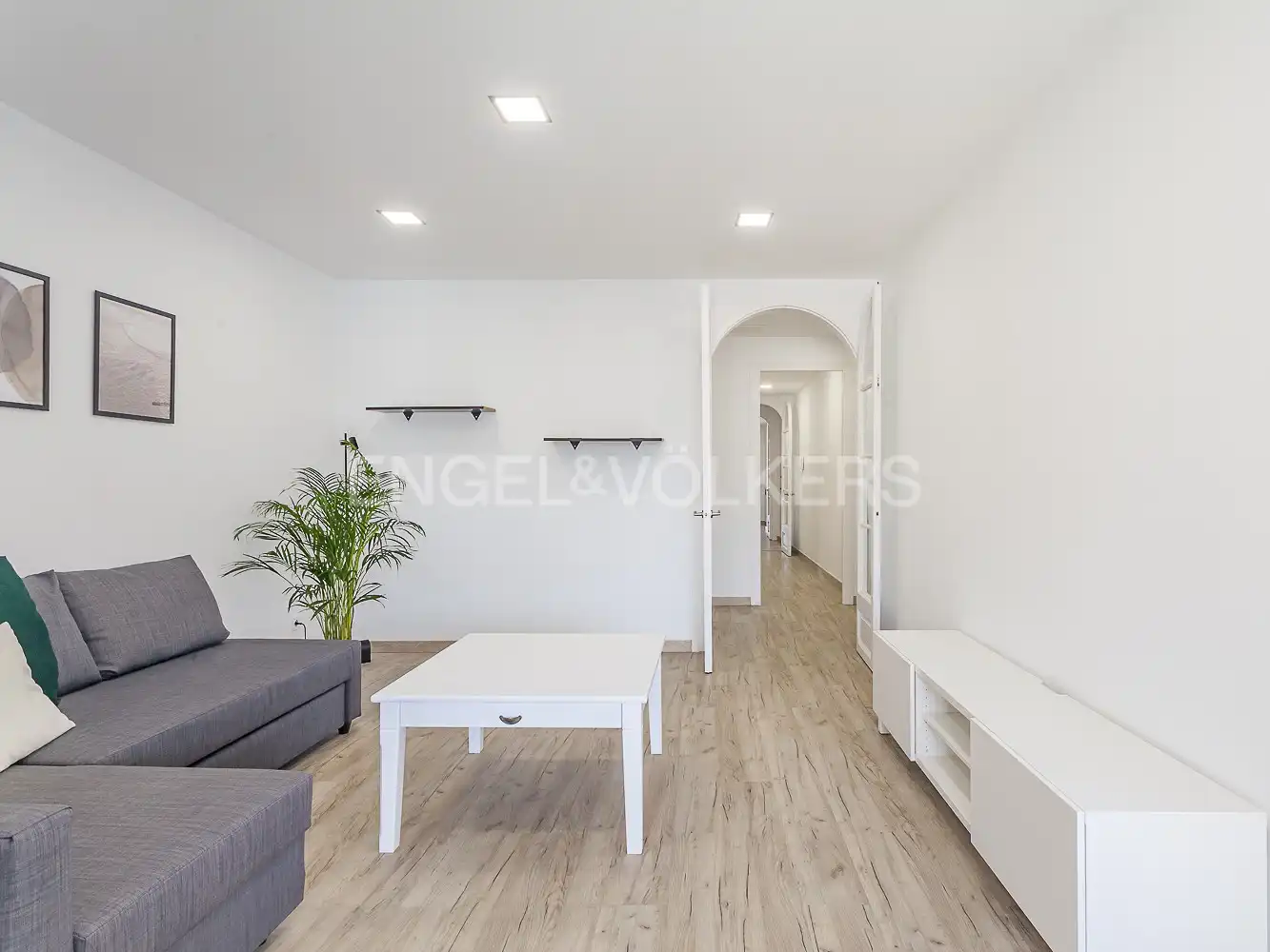 Vista exterior de Piso de alquiler en Barcelona con Aire acondicionado, Calefacción y Parquet