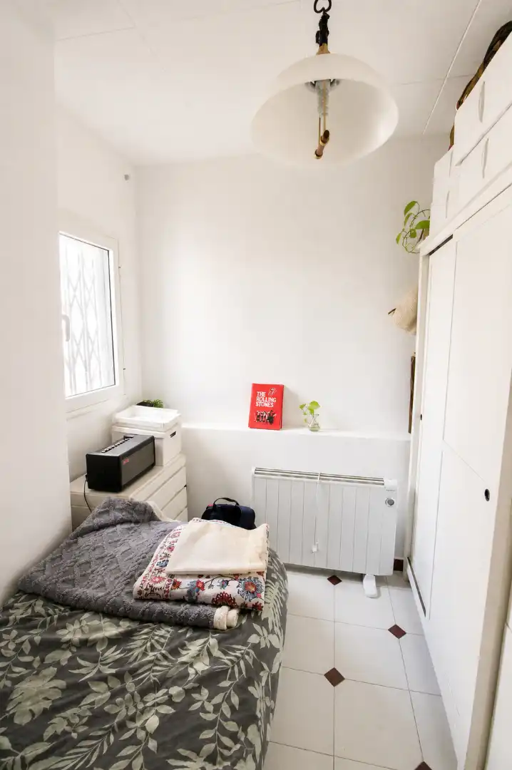 Schlafzimmer von Wohnung zum Verkauf in L'Hospitalet de Llobregat mit Balkon