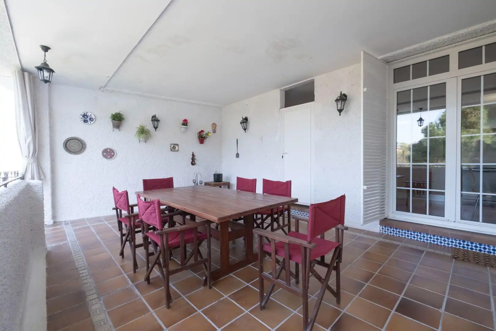 Terrassa de Casa adosada en venda en Las Rozas de Madrid amb Aire condicionat, Calefacció i Jardí privat