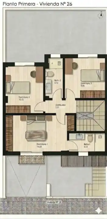 Casa adosada en venta en Vegas del Genil