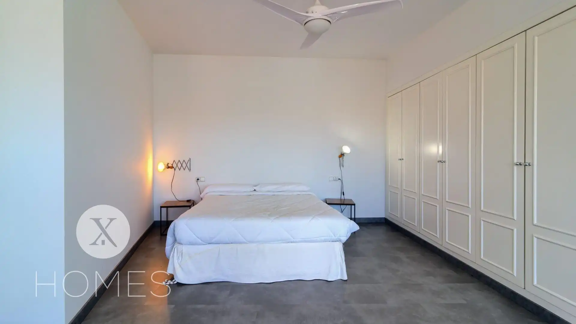 Schlafzimmer von Maisonette zur Miete in Valencia mit Klimaanlage, Heizung und Möbliert