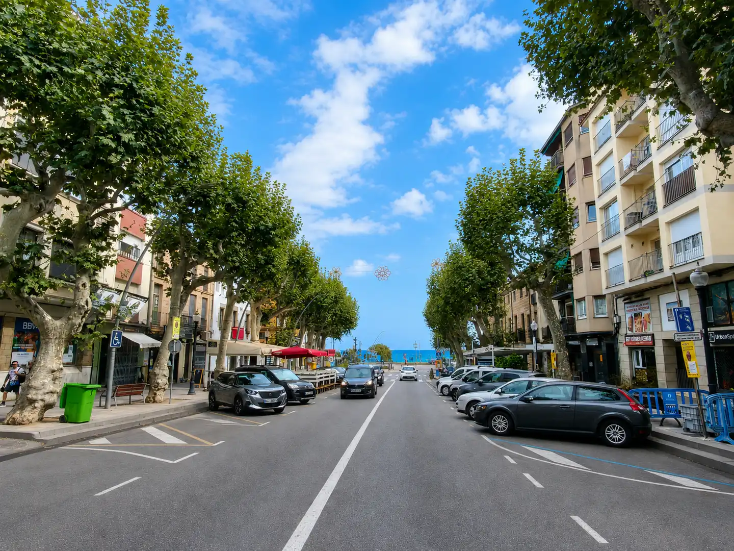 Vista exterior de Piso en venta en Arenys de Mar con Aire acondicionado, Calefacción y Parquet