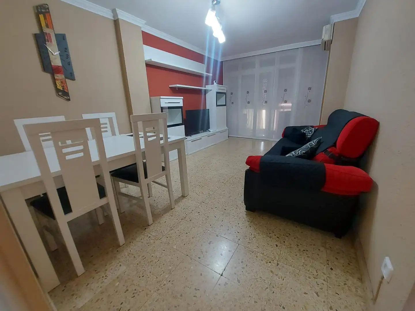Living room of Flat for sale in Sant Andreu de la Barca  with Air Conditioner, Heating and Balcony
