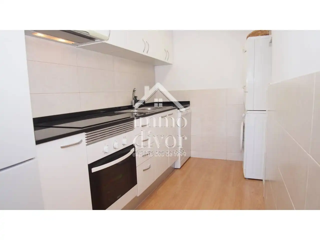 Cocina de Piso en venta en Sant Andreu de Llavaneres con Parquet, Terraza y Amueblado