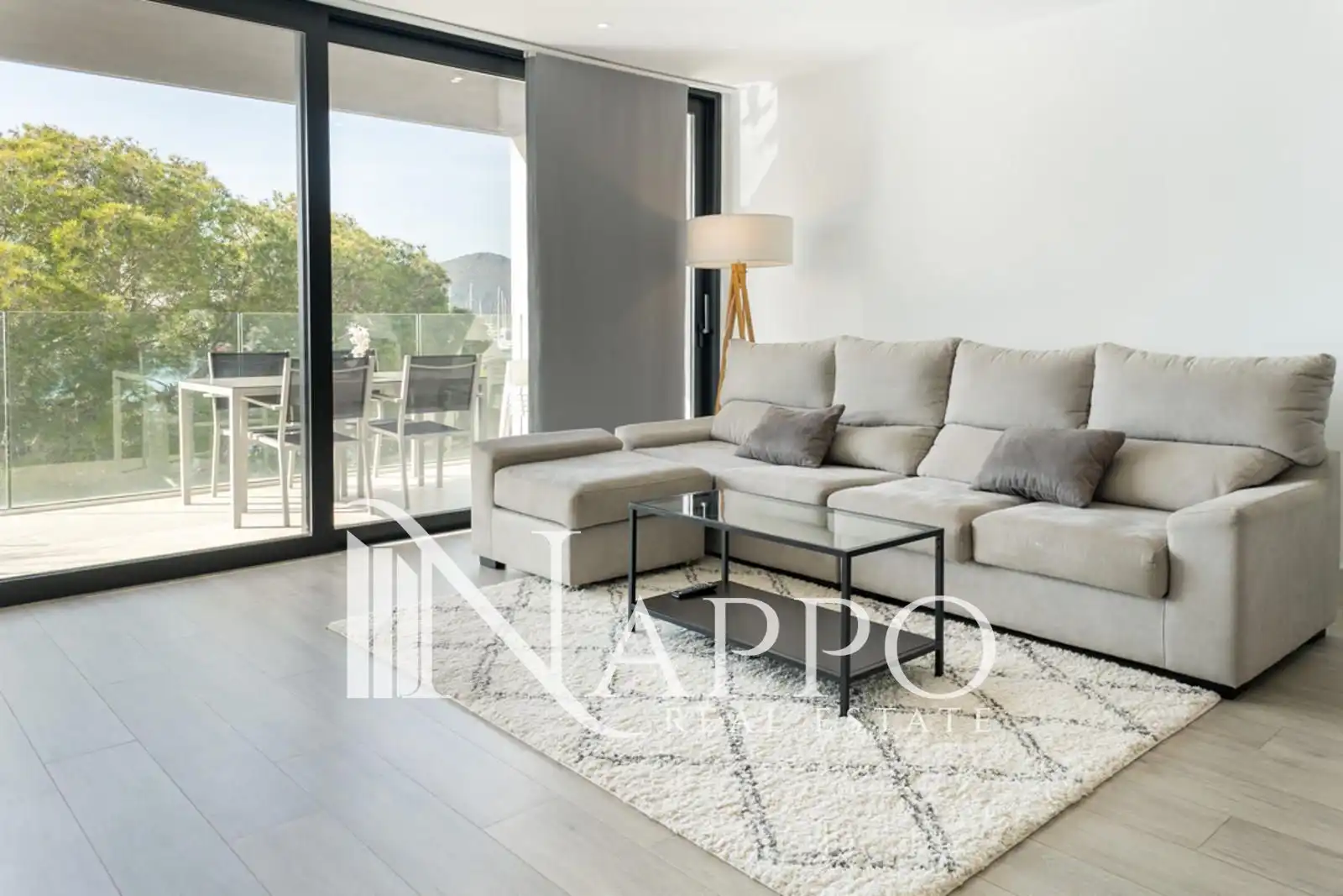 Sala de estar de Dúplex de alquiler en Alcúdia con Aire acondicionado, Calefacción y Terraza