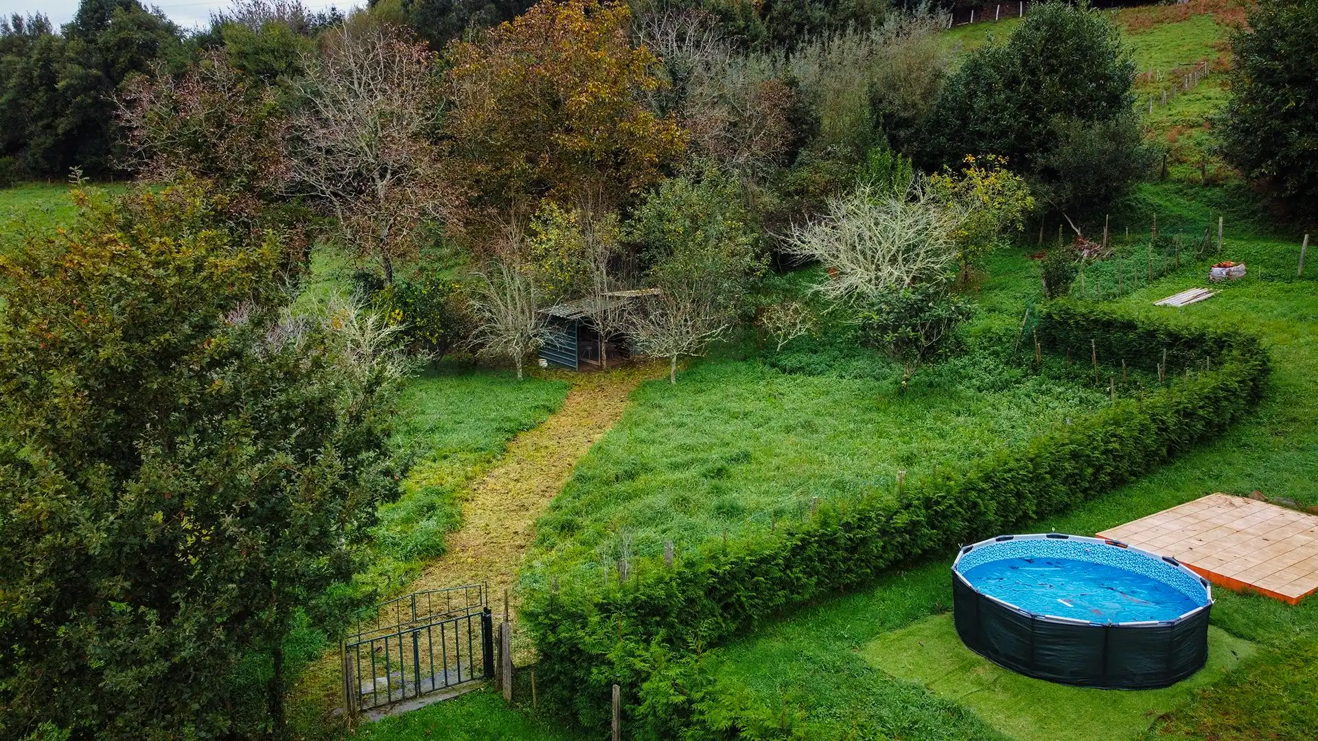 Jardín de Casa o chalet en venta en Cerdido con Calefacción, Terraza y Piscina