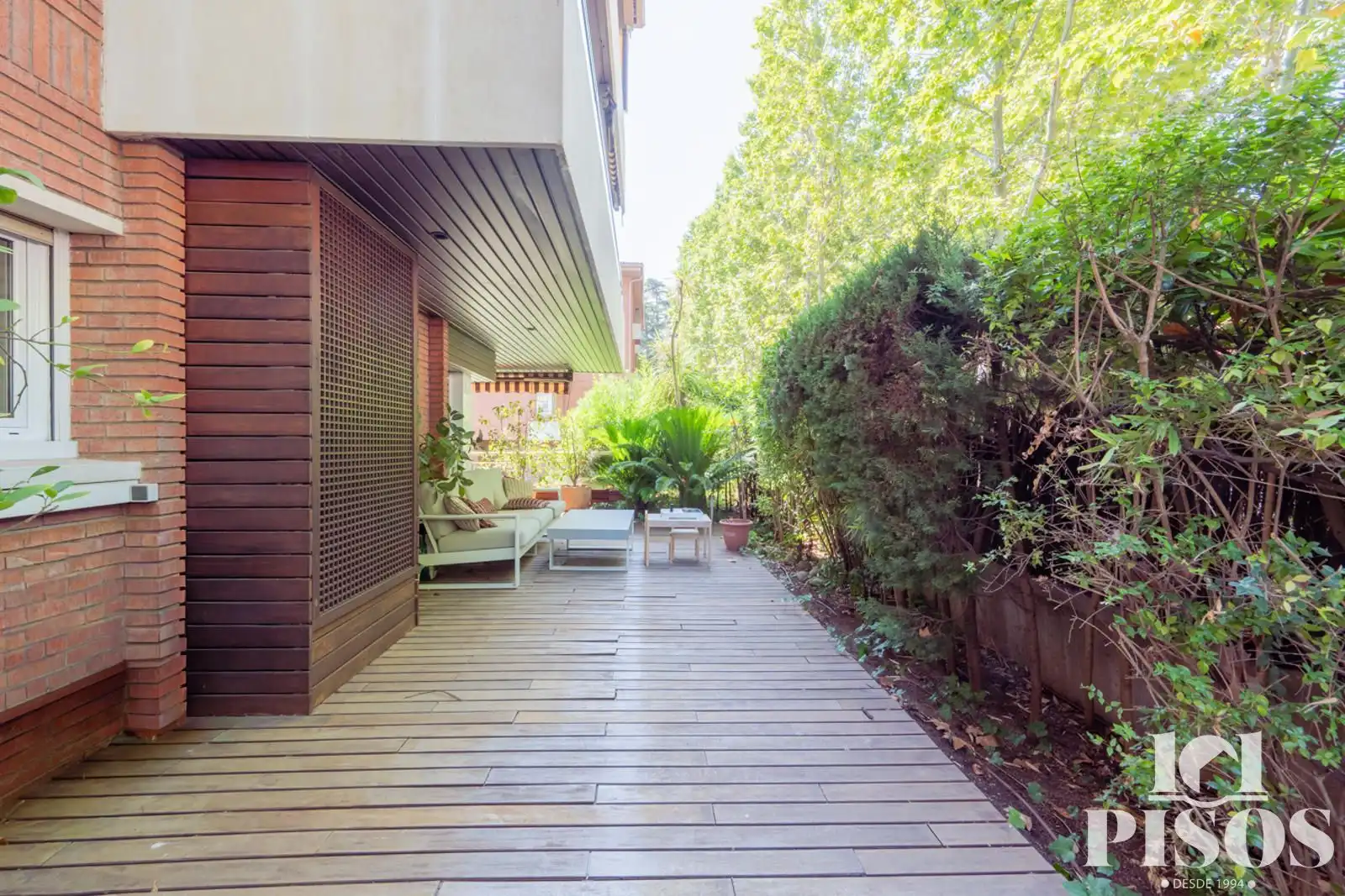 Terrace of Flat for sale in Sant Cugat del Vallès  with Air Conditioner, Heating and Private garden